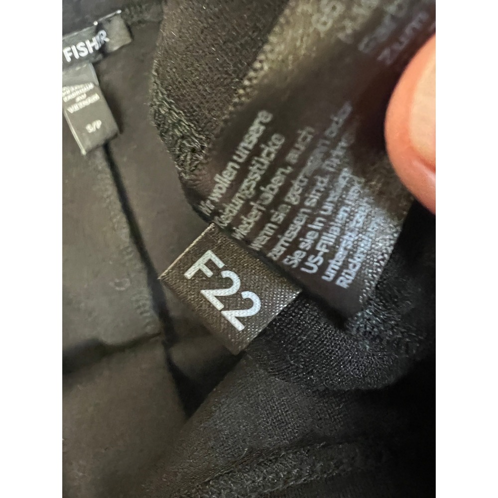 Eileen Fisher Lantern Pants Women S Black Excellent Tencel Lyocell Tapered F22 - Picture 7 of 8